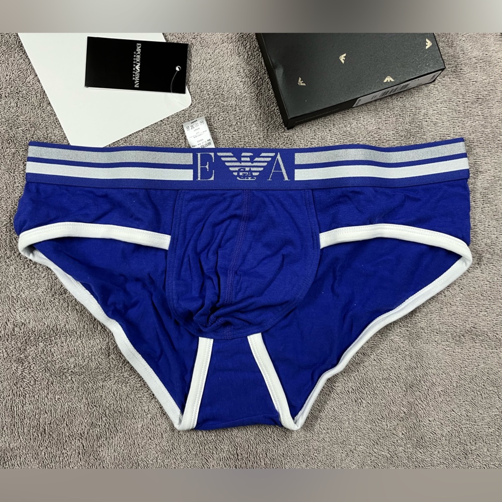 Emporio Armani Contrast Piping Hip Brief